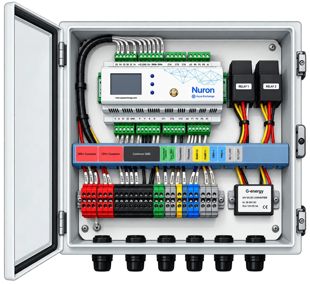 Tablero del controlador de aireador diésel
